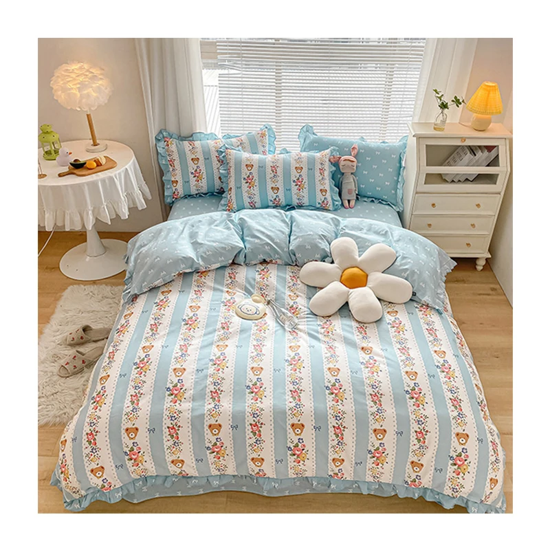 Best Price And Luxury Bedding Set King Size Luxury White Duvet Cover Set  Bedsheets Sets