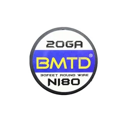 BMTD Ni80 20 prebuilt coil wire 20 22 24 26 28 30 32 Gauge ni80 wire for box mod rta rda