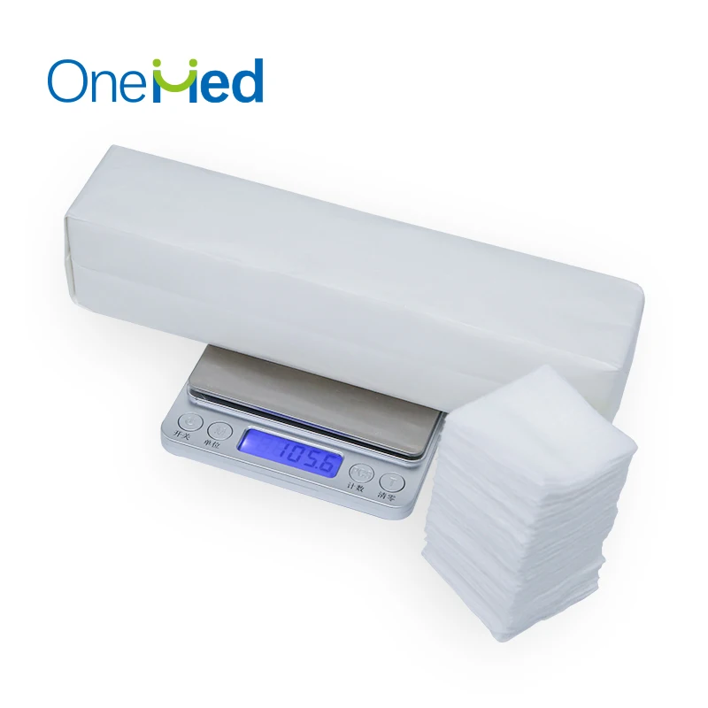 disposable medical dental cotton filled gauze dresses ( gasas) non sterile