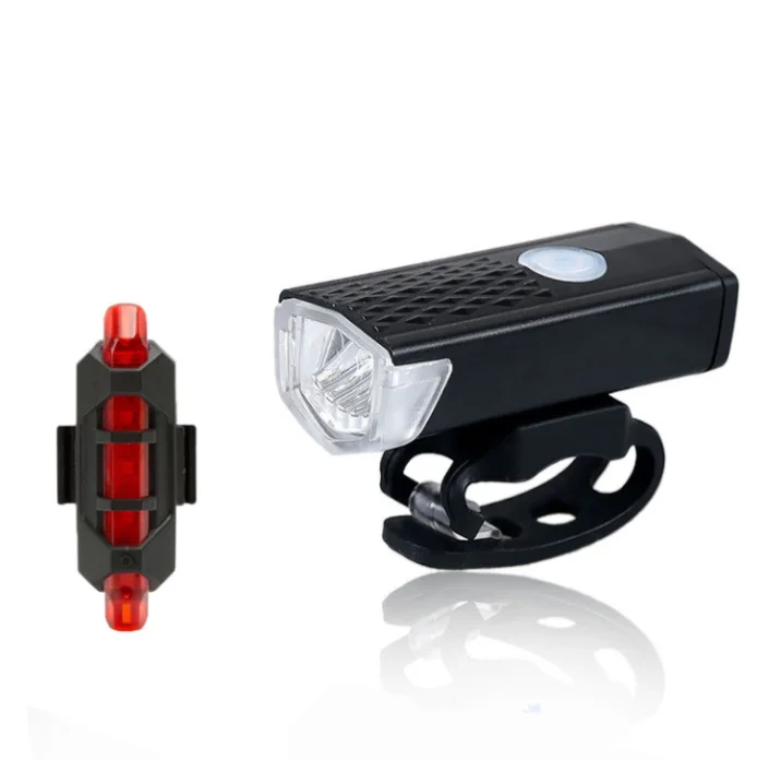 Hot sales Bike Front Tail Light Usb Charging Waterproof Headlight Bicycle Light Set