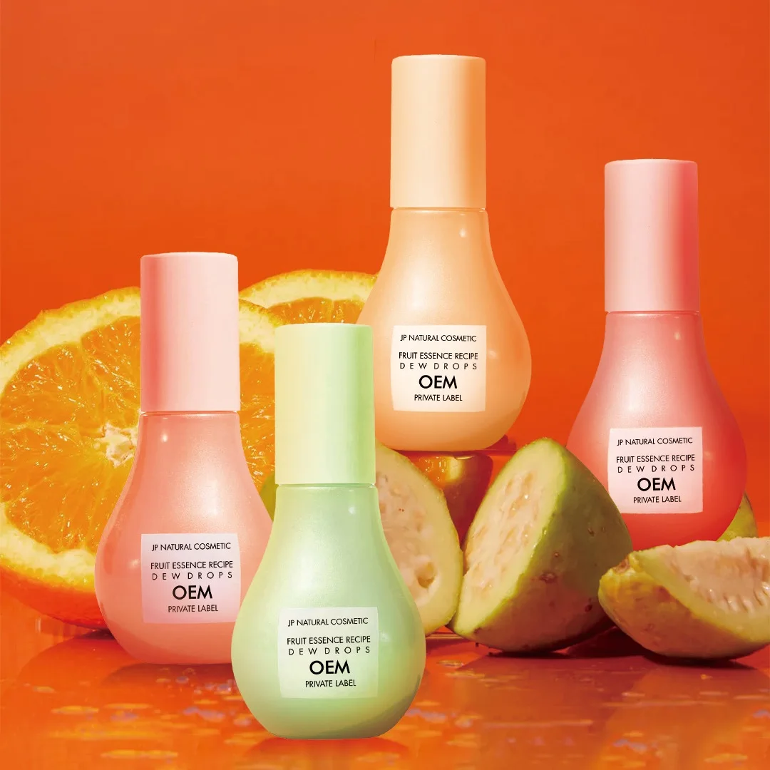 Private Label Fruit Essence Formula 40mL OEM Private Model Deep Customization Glow Recipe Face Serum