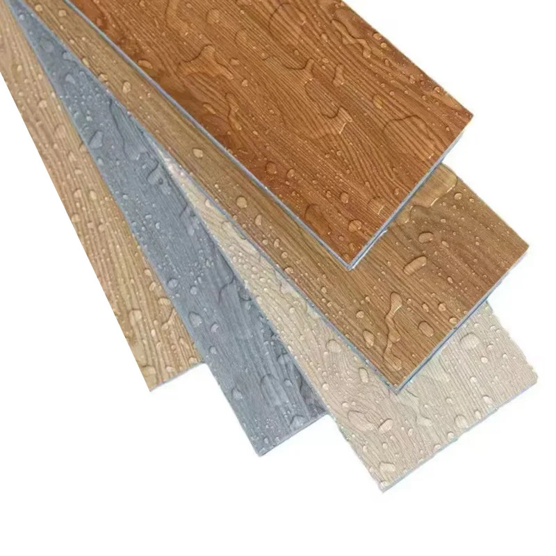 Factory Direct Residential Commercial Hybrid 3.5mm 4mm 5mm 6mm 7mm Click Walnut SPC Floor