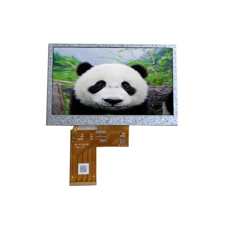 2022 new arrival 4.3 inch OEM ODM 40 pin RGB interface ST7282 tft lcd display
