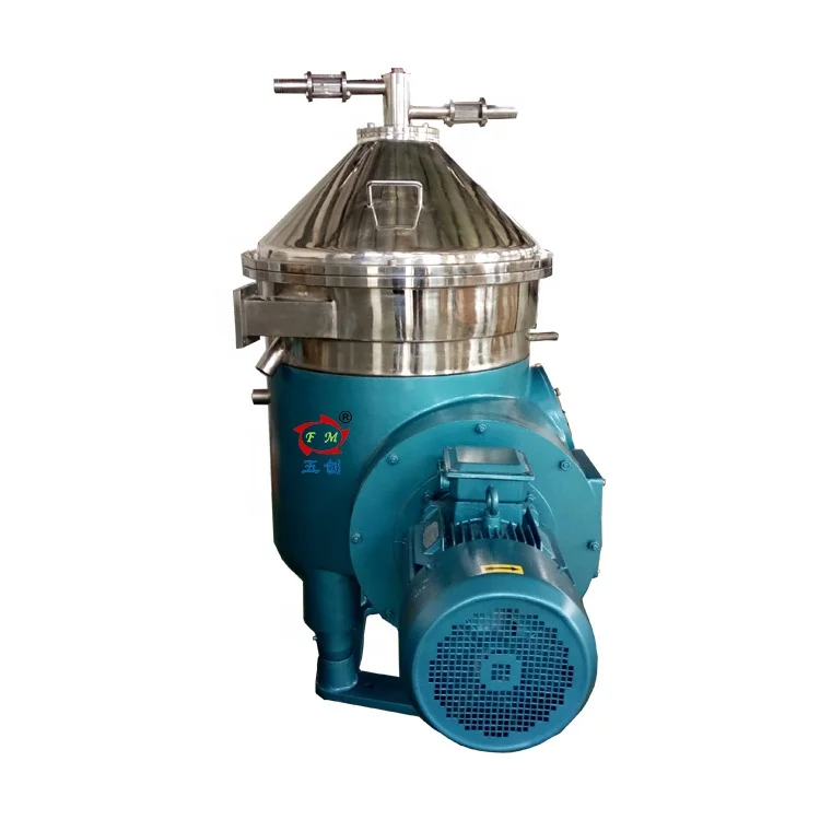 electric disc stack centrifuge separator for separate yeast