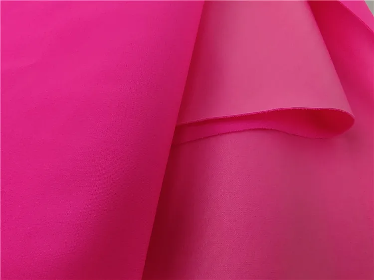 
Pink Lycra And 0.1Tpu Film 92 Nylon 8 Spandex Fabric For Outdoor Sports Goods 