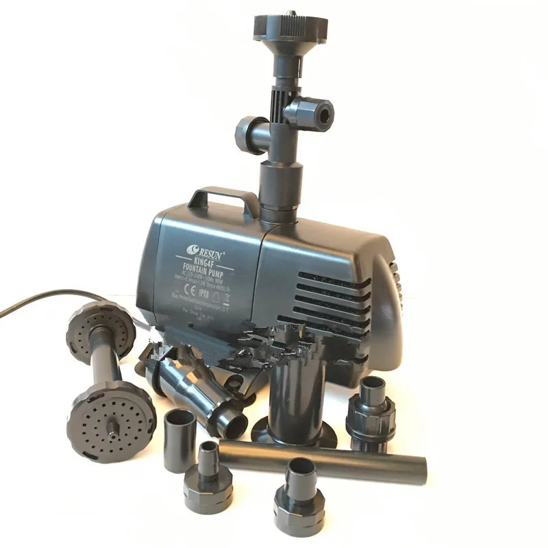 RESUN KING-1F/2F/3F/4F/5F/6F water pump for hydroponic submersible backyard fountain pump low noise