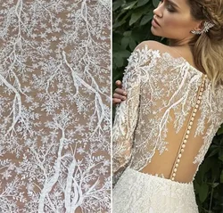 HC-4844 Hechun delicate sequence fabric embroidery lace