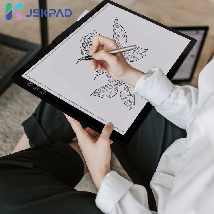 A4 Battery Whiteboard 6 Level Dimming Led Paneportable Drawing Tablet Painting Sketch Copying  Board Tracing Box Light Pad