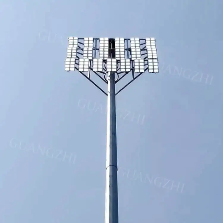 Factory Supply Slim High Mast Light Pole 400W 600W 800W 1200W High Mast LED Flood Light