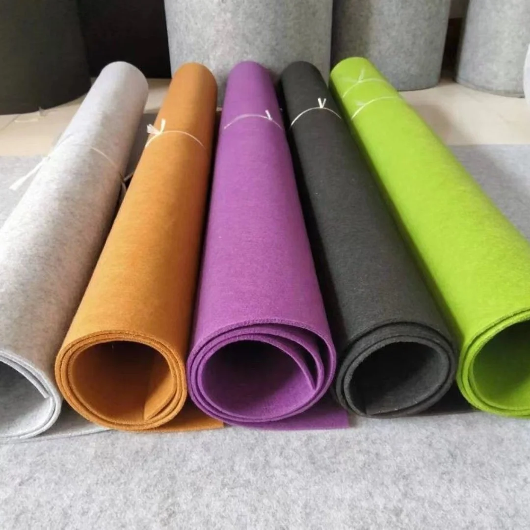 Самая популярная 100% промышленная ткань огнестойкая акриловая войлочная 3 мм акриловое войлочное волокно