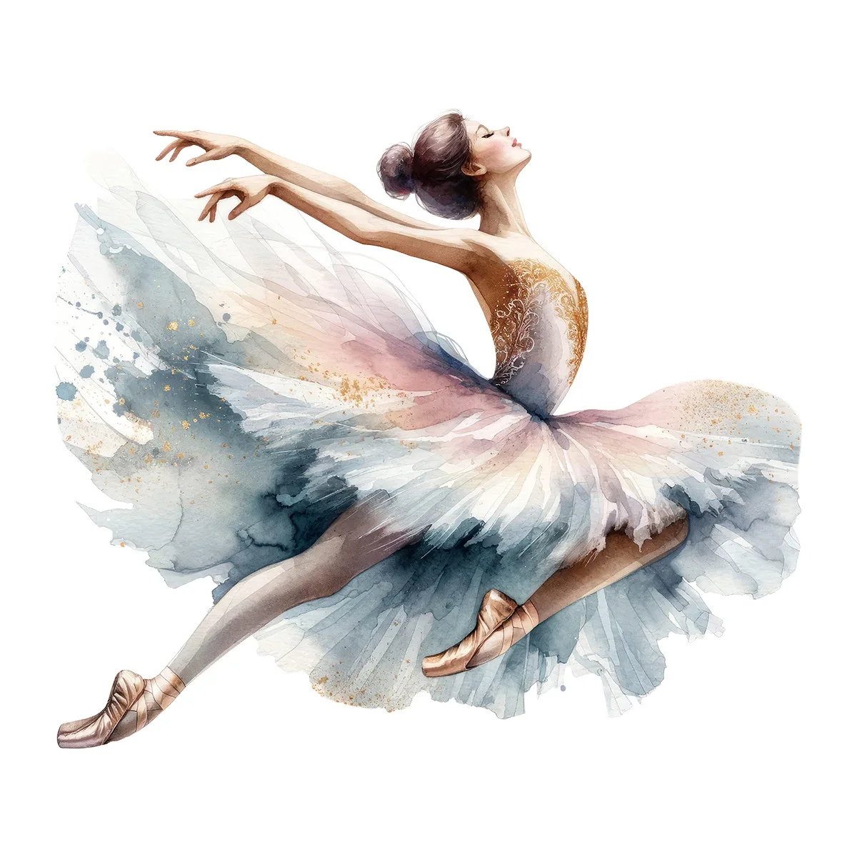 Ballet Dance Girls Decorative Wall Sticker Customization Ballerina Wall Decal for Kids Room