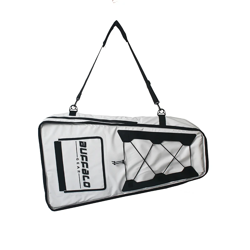 Buffalo Gear Reliable insulated waterproof tpu custom material fish large kill cooler perfect takes up less space monster ice fishing bag
