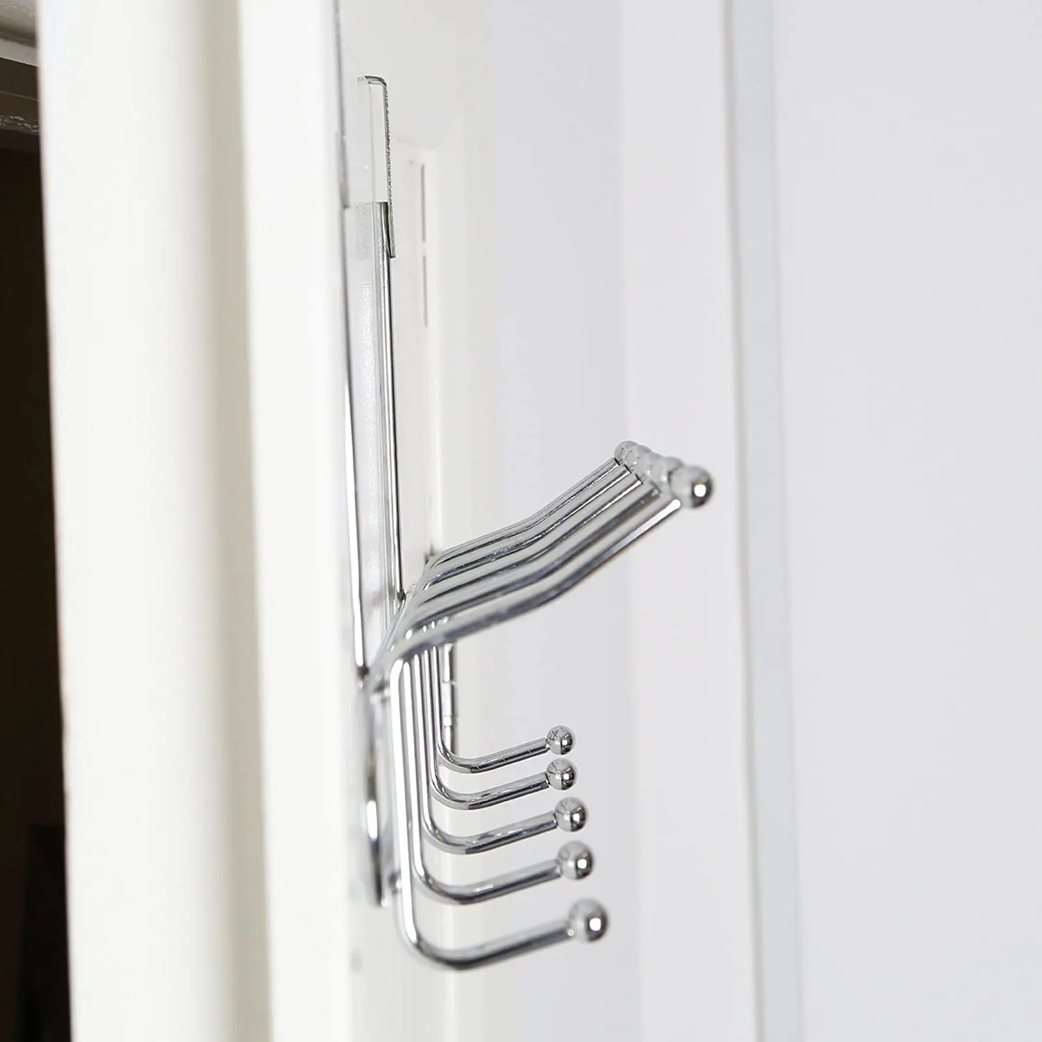 Hook door hanging chrome door rear no-punch hook kitchen bathroom hook