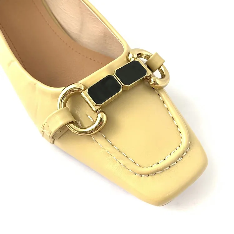 New top style wholesale custom logo ladies high heels shoe clip zinc alloy chain buckle accessories