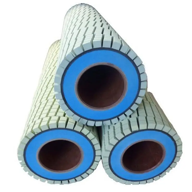 Polishing pads with magnetic back for granite quartz marble cobble