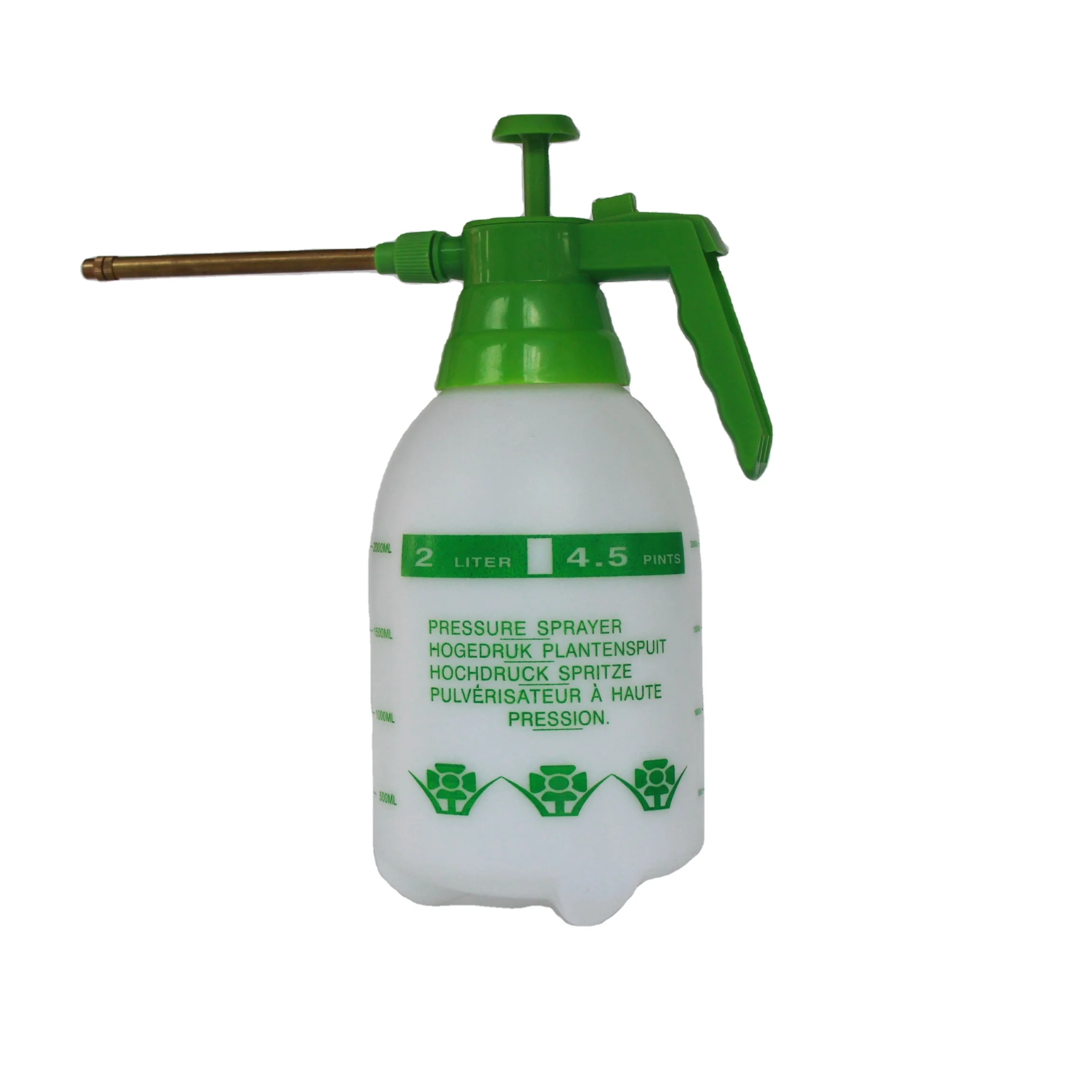 Садовый распылитель пластиковый с пусковым насосом для