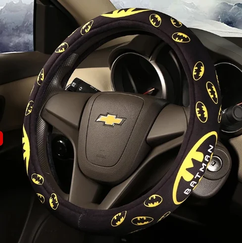 Cute cartoon car steering wheel cover for girl women