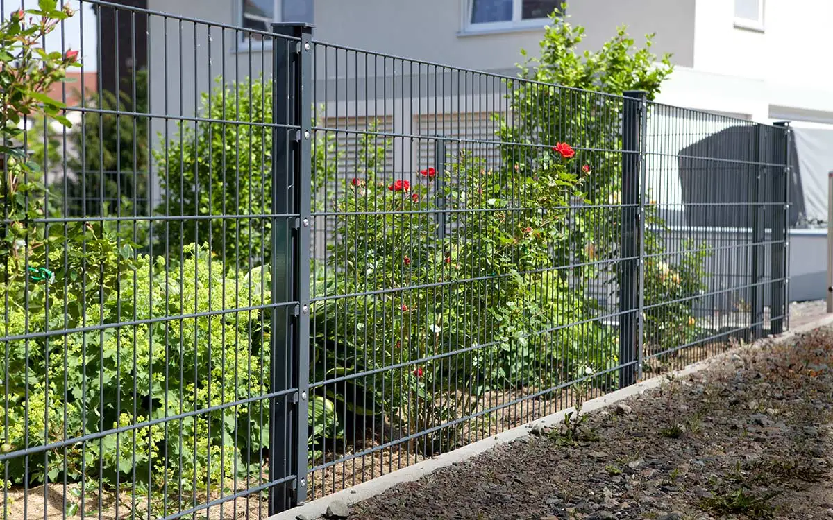 Hot sales low  price China  Heavy Gauge Powder Coating 656 868 Double Horizontal Welded Wire Mesh Fence