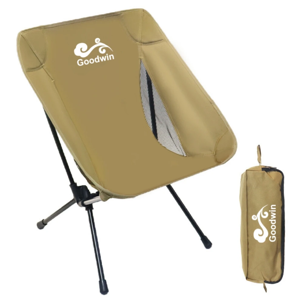 Foldable Adjustable Chairs Outdoor Camping Aluminum Fishing Chair Ultralight Portable Folding Aviation Chairs for events