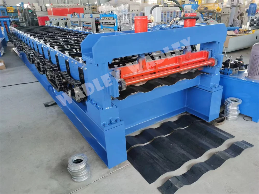 Wadley Car Box Container Plate Wall Panel Sheet Roll Forming Machine