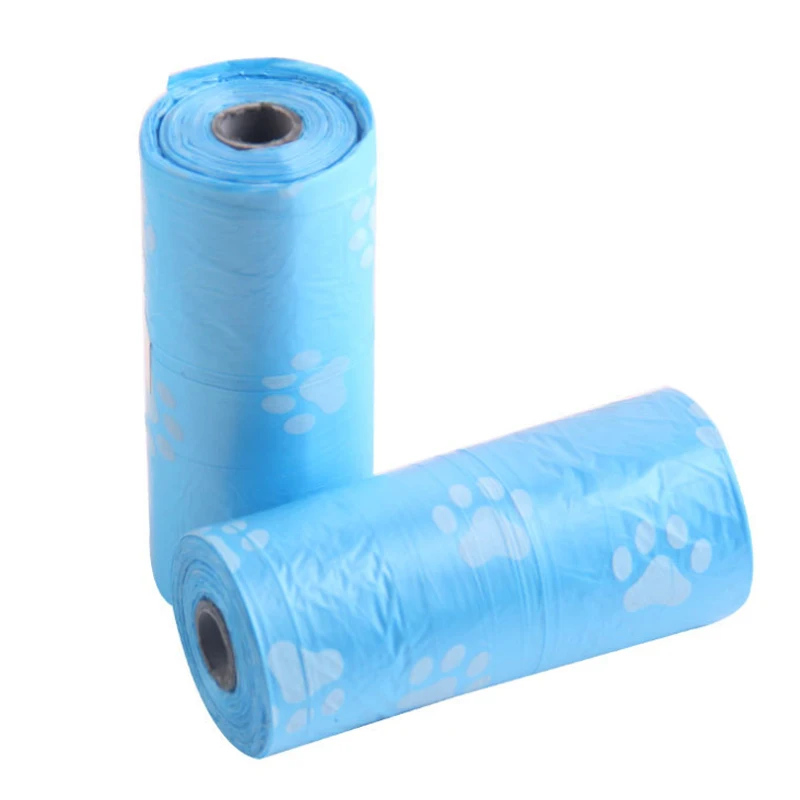 New Virgin Material Pet Supplies Garbage Bag Custom Printed Heat Seal Cat Dog Poop Bag Outdoor Pet Dog Waste Poop Bag