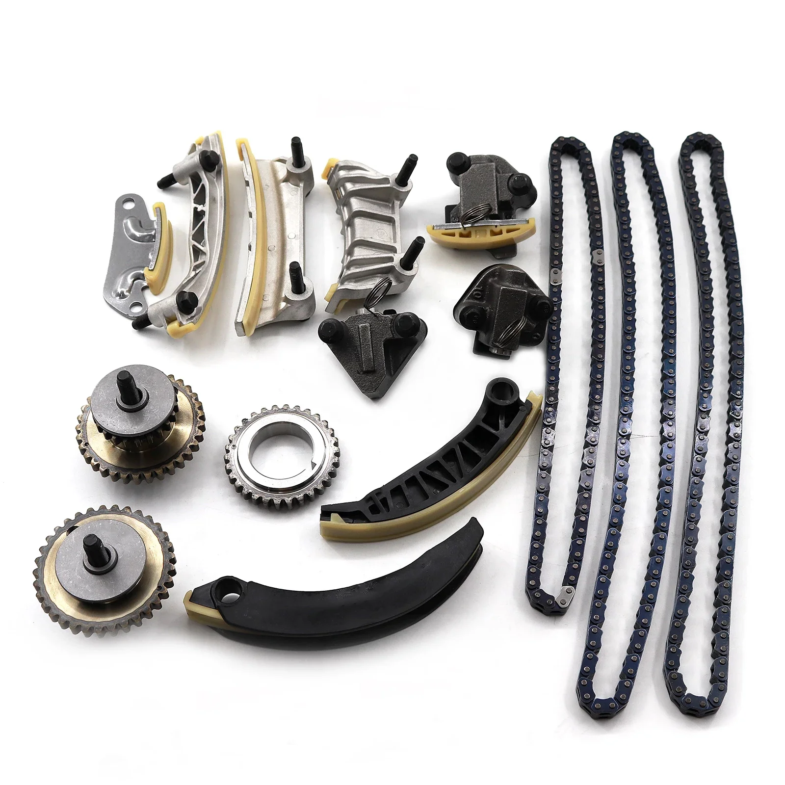 For 07-15 3.6L 3.0L Cadillac Buick Chevy Saturn Pontiac DOHC Timing Chain Kit BK-15 12659672   51TCK04