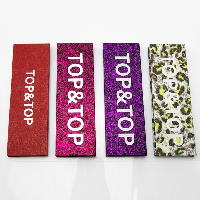 Custom Trendy Leopard 5 Pans Cardboard Eyeshadow Packaging Palette Box Manufacturer