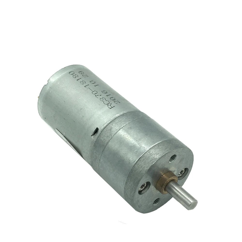 BringSmart JGA25-370 12v dc motor electric motor with reduction gear  high torque low rpm electric motor for toys