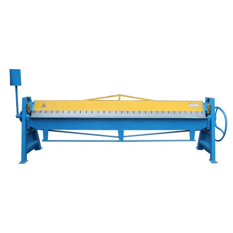 Factory in stock WS1.5*1300 metal plate manual folding machine manual iron bender small manual type bending machine