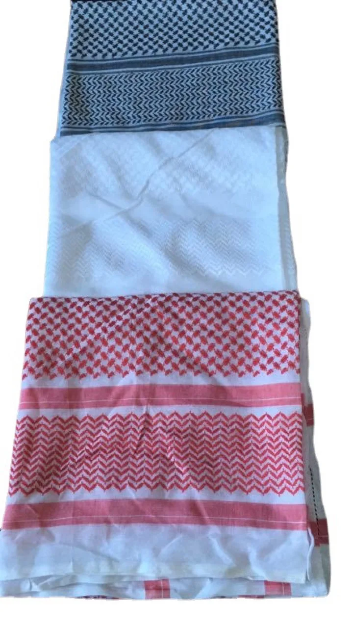 Customize Different Designs Jacquard Weave Cotton  Arab Hot Sale Headscarf, Cap
