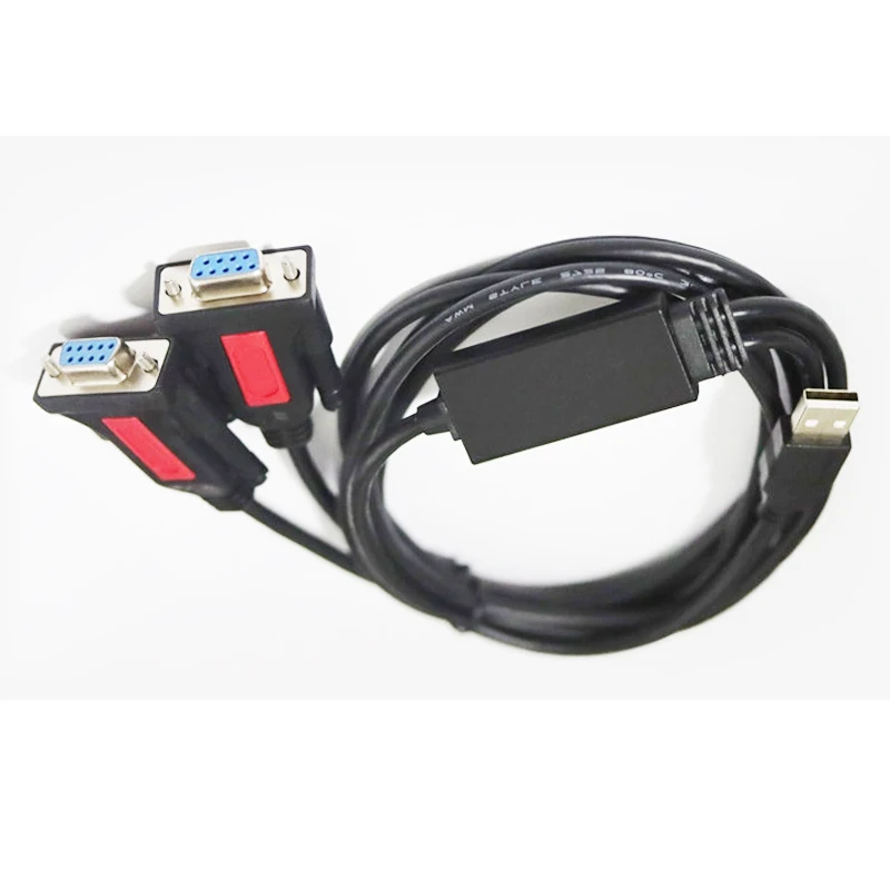Utech 2 Ports USB 2.0 to RS232 Serial Adapter converter Cable