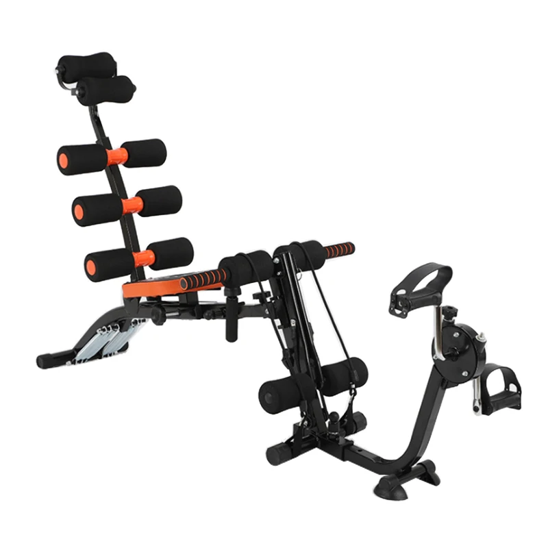 Vivanstar ST1476 Gym Equipment Foldable Back Abdominal Trainer Fitness Equipment Bench Adjustable Dumbbell Sit Up Weight Bench