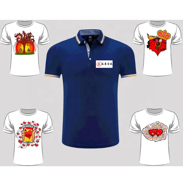 NO MOQ Sample Free heat transfer label customized heat transfer paper logo