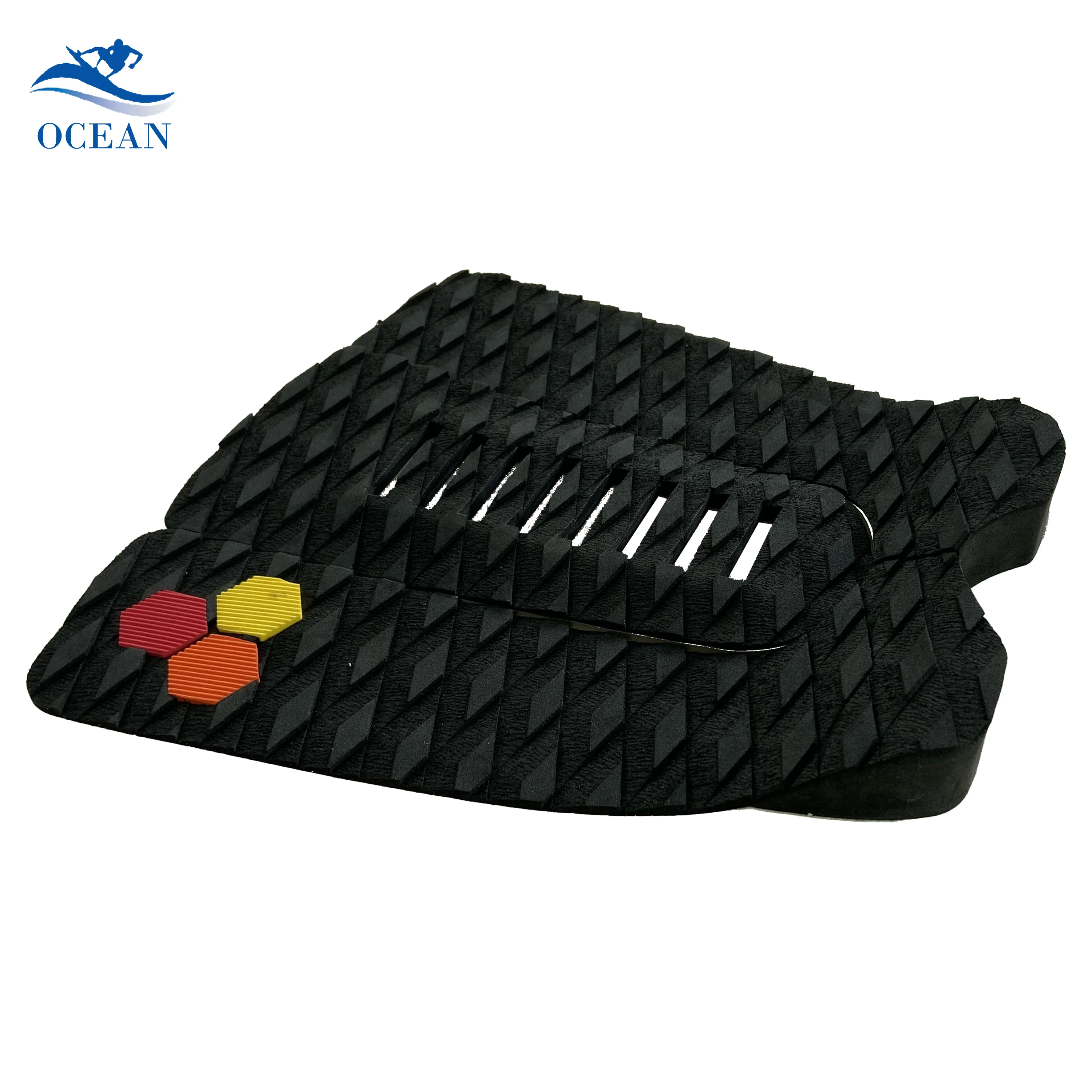 Ocean Oem Eva Kite-board Skimboard Foot Anti Slip Waterproof Anti Uv Self Adhesive Surfing Sup Traction Deck Pad
