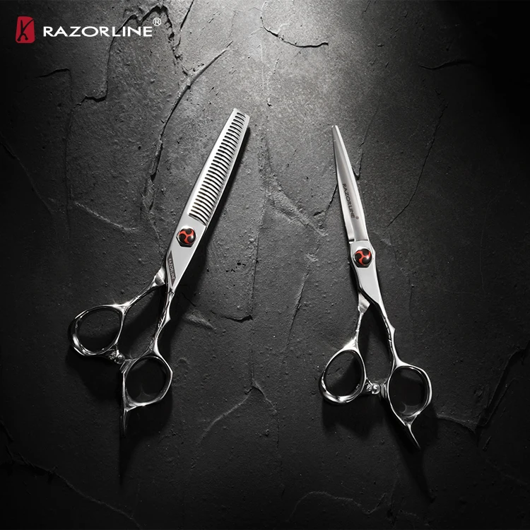 AK19 Cnc Hair Shear Cutting Thinning Hairdressing Wholesale Professional Barber Scissors