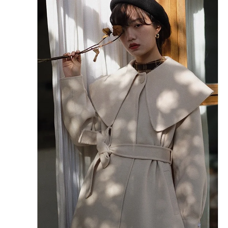 Wholesale Cashmere Long Sleeve Coat