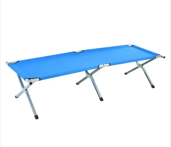 Polar Everest Single strong frame good quality custom logo camouflage Tactical lunch break camping folding bed for hiking fish