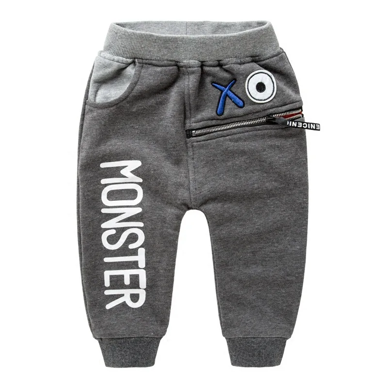 
Hot Selling Autumn Kid Boy Clothing Frock Design Jogger Pants Of Child Clothes 