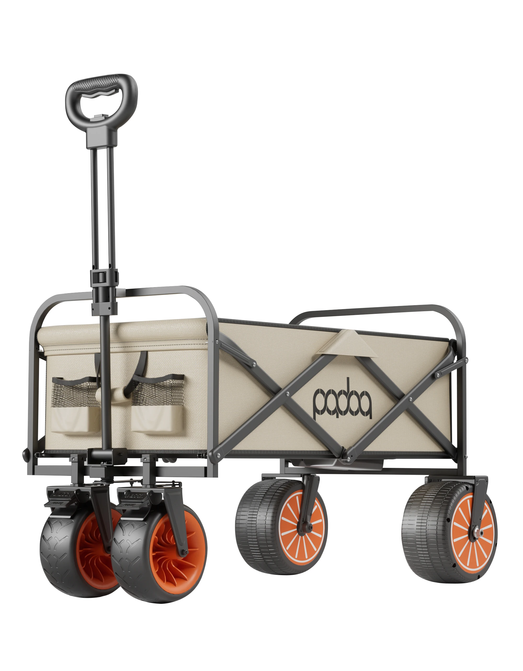 Utility Trailer Outdoor Camping Party On The Beach Electric Wagon Cart Portable Folding Wagon Wholesale