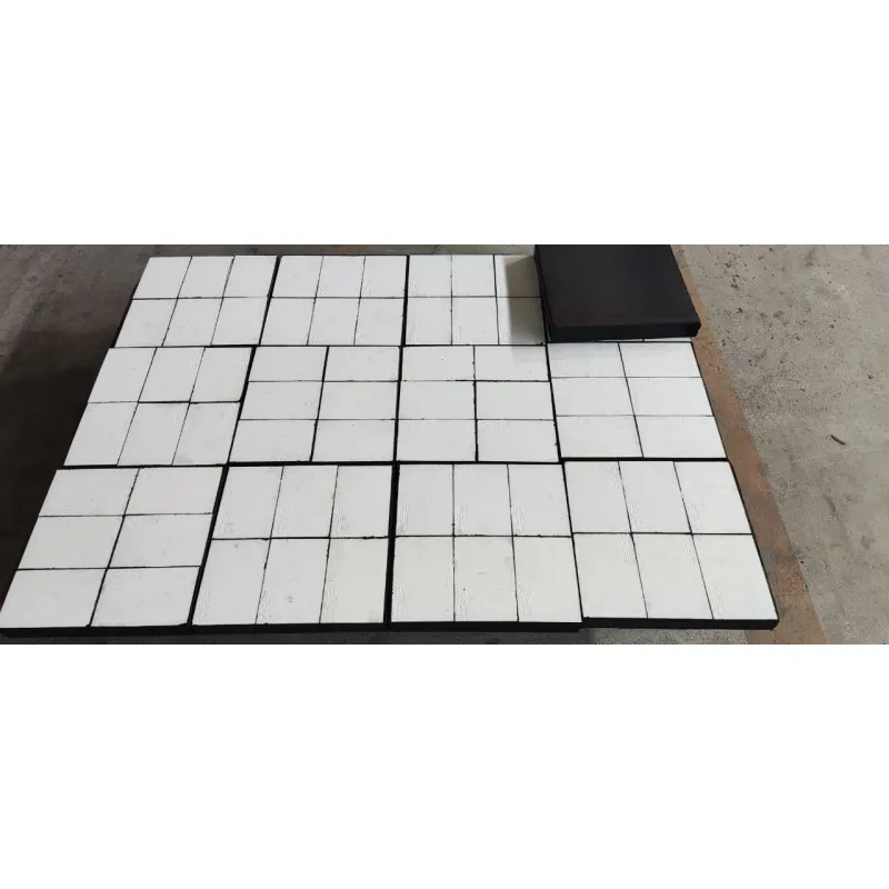 Mine Wear Protection System Ceramic Rubber Steel Liner