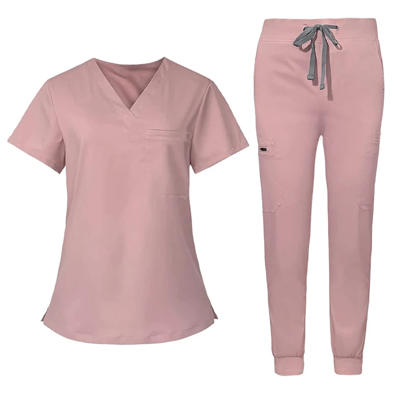 Pharmacy Medical Scrubs Uniforms Wholesale Hospital Jogger Scrub Sets Fashionable Custom Scrub Suits For Doctors And Nurses