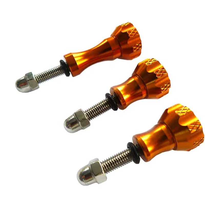 
Aluminum Tool Thumb Knob Bolt Screw Set for GoPro Hero Cameras Aluminum Thumb Knob Bolt Nut Screw Kit for GoPro 