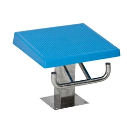 Swimming pool starting block standard swimming pool competition diving platform 304 stainless steel competitive jumping platform