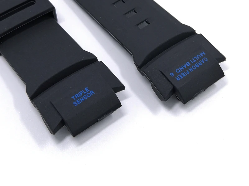 carbonfiber multi band 6 series pu rubber watch band watch strap for g shock
