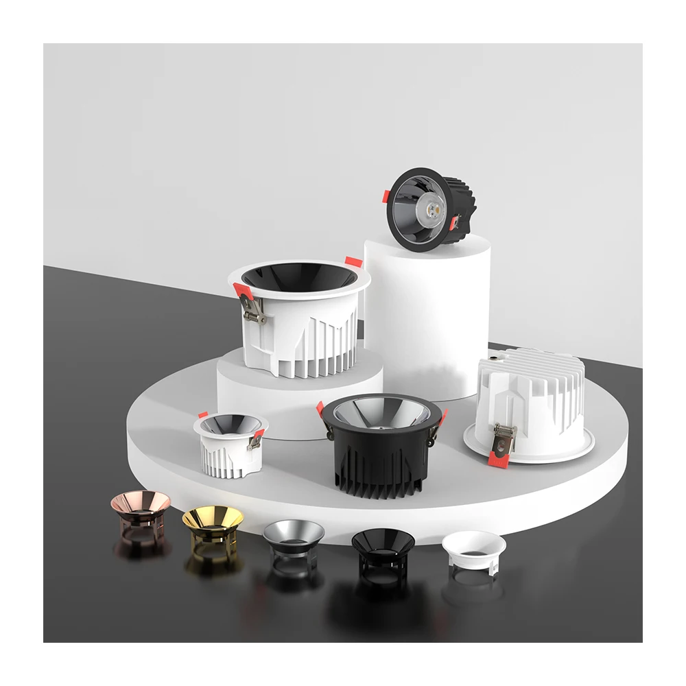 Indoor Ceiling Recessed Mount Spotlight COB 10W 12W 15W 18W 20W 25W 30W 35W 40W 50W 60W 70W LED Downlight