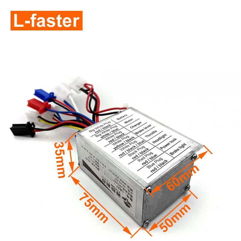  250W 24V Электрический трехколесный скутер мотоцикла или электровелосипеда контроллер 36V 350W щёточный двигатель постоянного тока е-скутер способный преодолевать