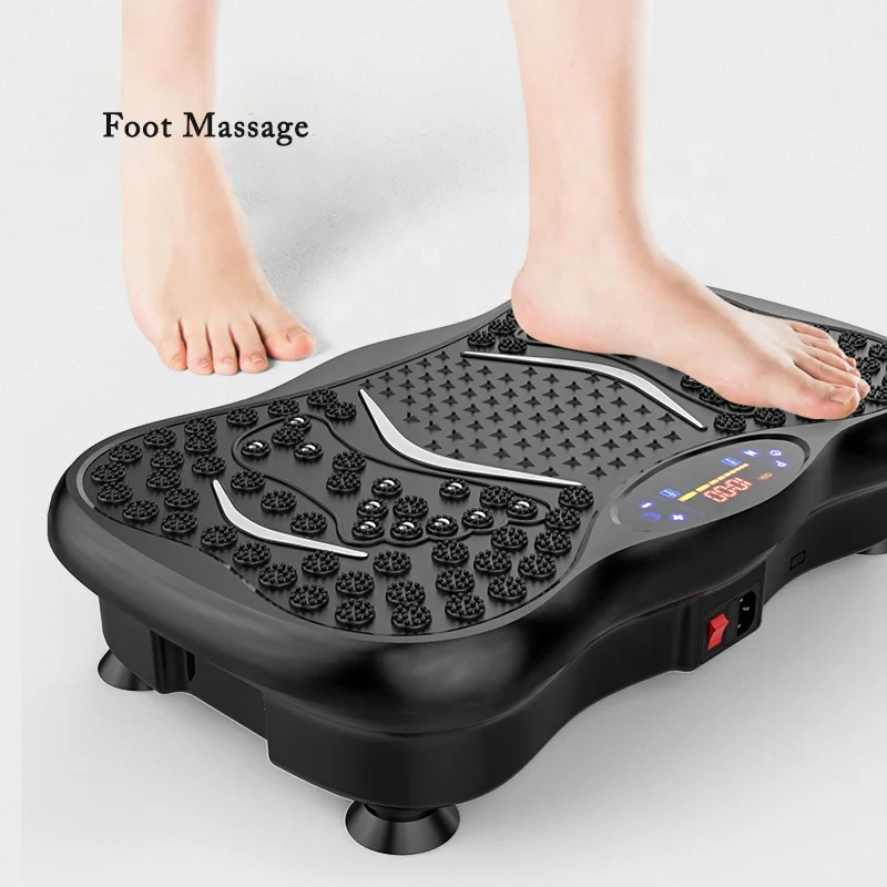 Hot Sale Vibration Plate Platform Professional Crazy Fit Massage Super Body Shaper Free Weights