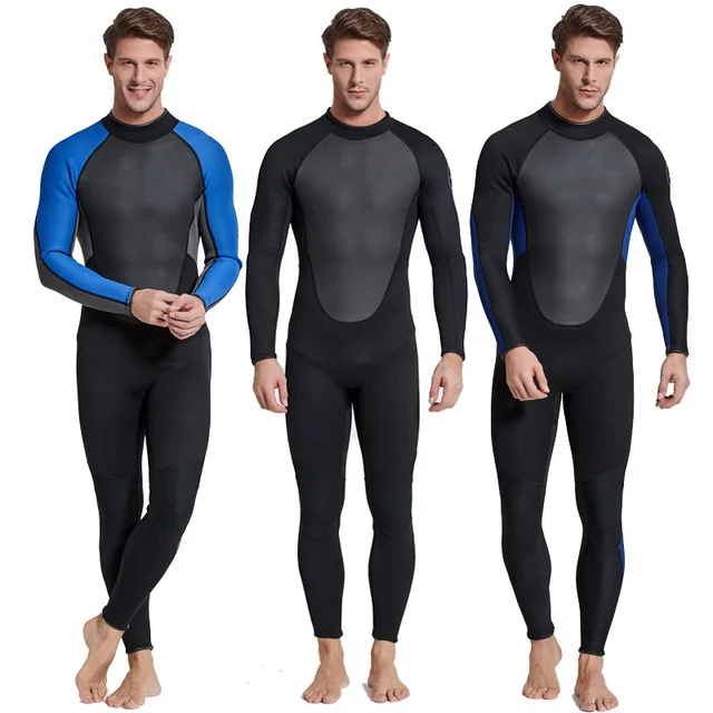 Sbart Surf Clothes Surf Suit Neopreno Diving Suit Wet Suit Full Body Back Zipper 3mm Men Neoprene Surf Wetsuit