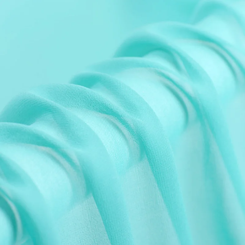 
 Жоржет из 100% шелка, 8 мм, 8 мм, 114 см, ширина 45 дюймов, № 12, небесно-голубой цвет, для свадебного платья, продажа во дворе, 90 цветов, в наличии  