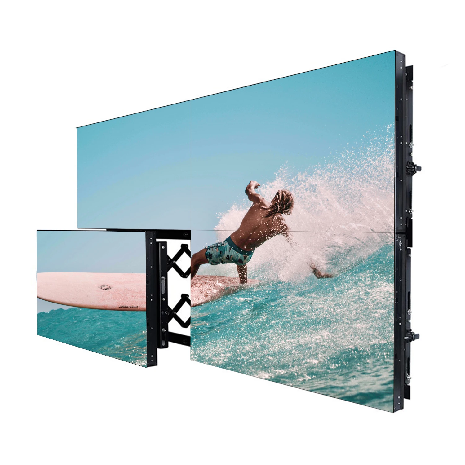 
Really LCD commercial digital advertising display screen 46 inch video wall 